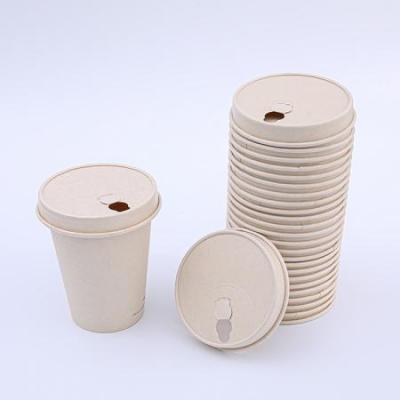 Компостируемые одноразовые крышки кофейных чашек для упаковки напитков